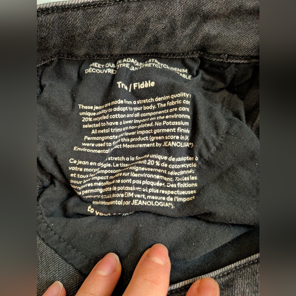 H&M Faded Black Skinny Jeans - Picture 4 of 5